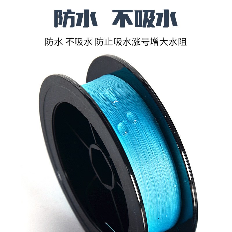 2024渔得利路亚pe线100m防咬耐磨远投鱼线丝顺滑涂层ygk原丝替代