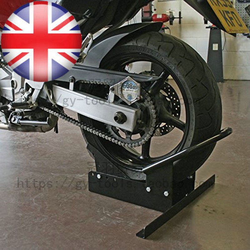 现货!摩托车拖车专用修理前轮支撑架停车架起车架驻车架C款