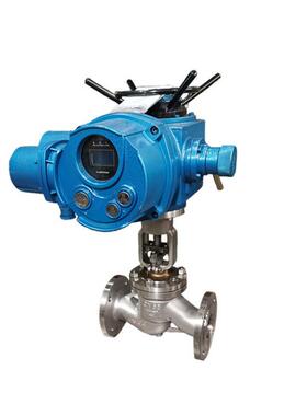 390J94法1W-16/25RL电动31L不锈钢0兰截止阀DN165-90耐酸碱腐蚀阀