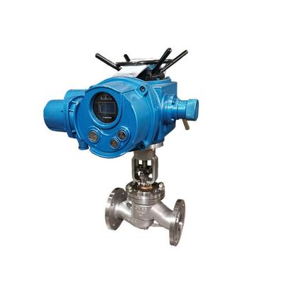 390J94法1W-16/25RL电动31L不锈钢0兰截止阀DN165-90耐酸碱腐蚀阀