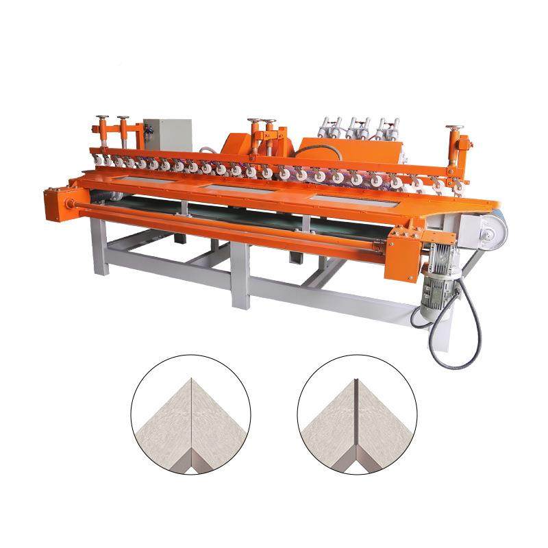 鸿式运1.2米六头瓷砖倒6头角械机台磁砖陶瓷大板倒45度抛光机角厂