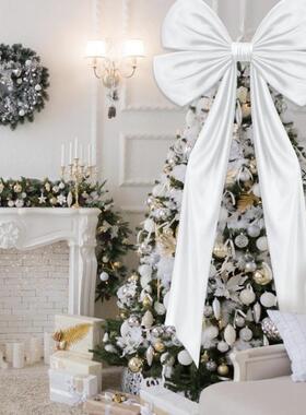 大巨幅号蝴蝶结装饰，配有超长流苏，挂超大悬式背景门WZF饰，