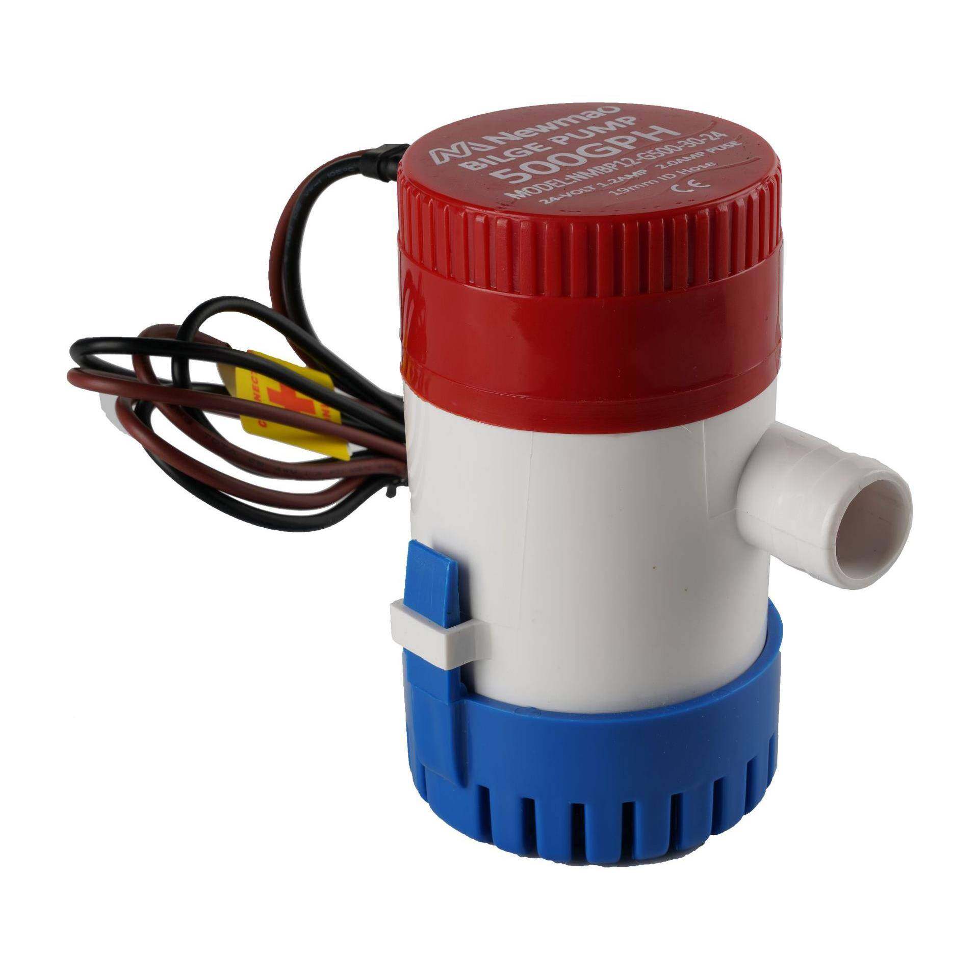 户外型小流潜房水泵12V/24V舱底泵车游艇排水离心无品牌/泵直塑料