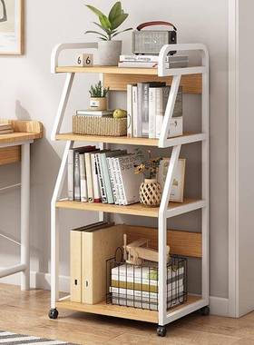 台电主机架子置脑物式可移动落地多IKc9层一架体式机箱打印机收纳