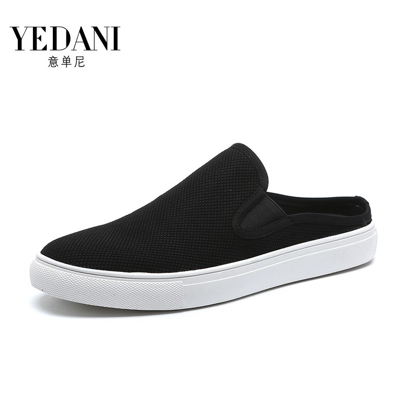 拖鞋男夏季包头凉拖鞋男室外防滑韩版男士凉鞋懒人个性潮半拖鞋男