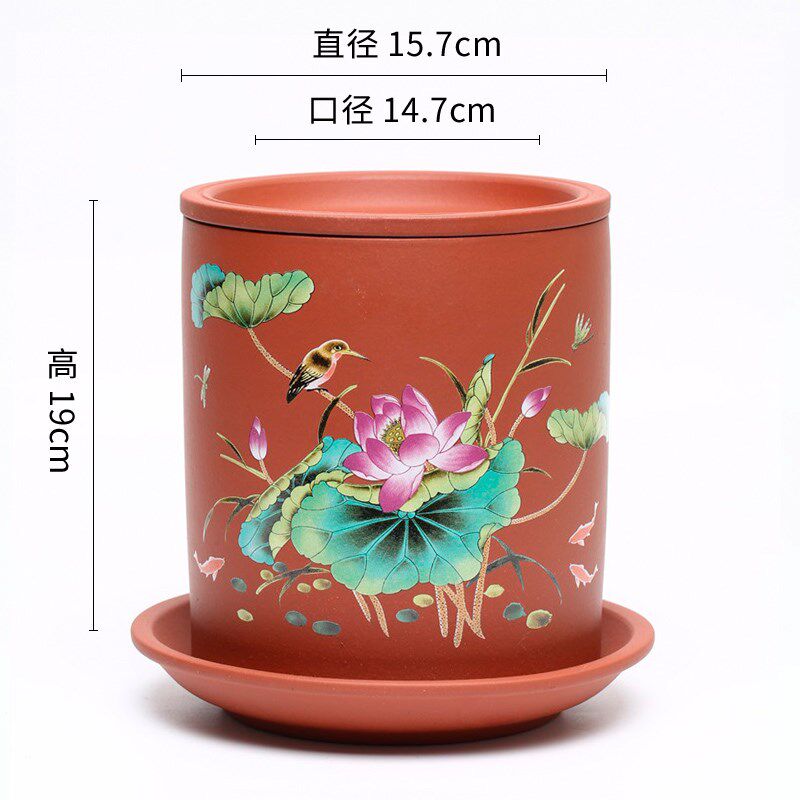 发豆芽紫砂罐神器芽苗菜家用发豆芽机罐培育器发芽盆大容量生牙桶