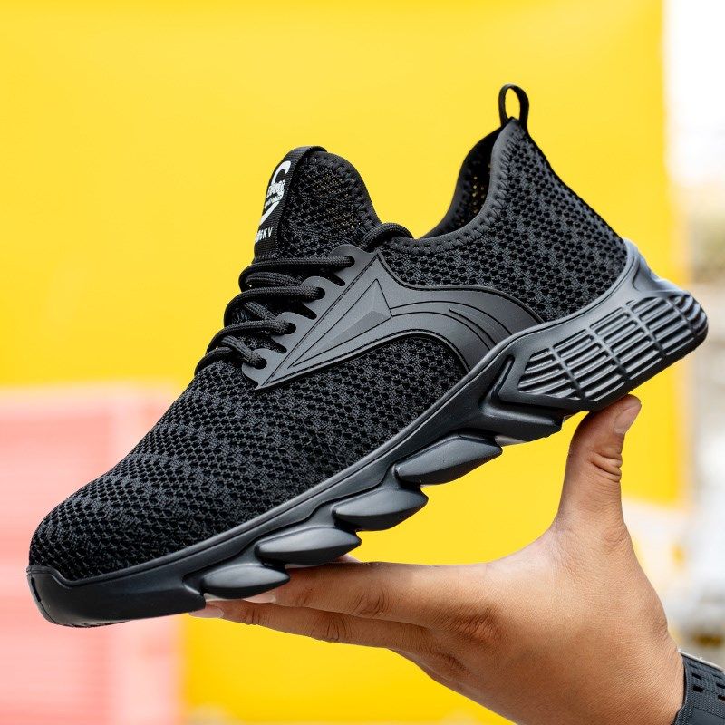 超轻软劳保鞋男款男士轻便软底工地防臭夏季透气防砸防刺穿老保鞋