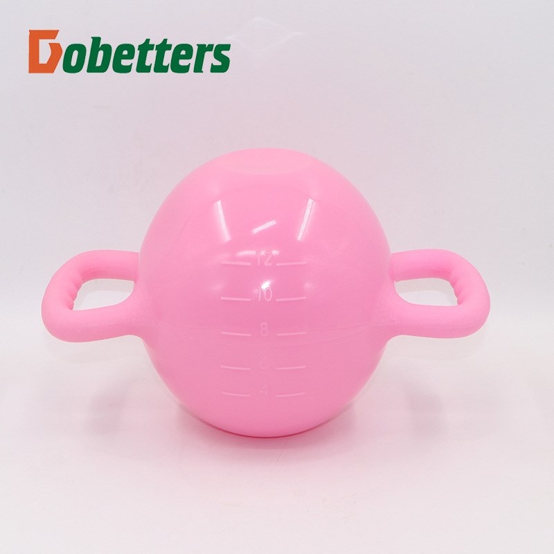 瑜珈健身水壶铃女注水壶铃双耳柄运动器材普拉提瑜伽塑形哑铃