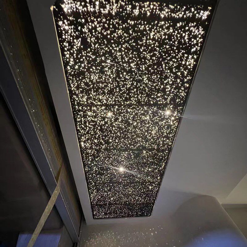 新型门头装饰 材料透光泡沫铝板发光发泡铝防火隔音店铺墙面天花