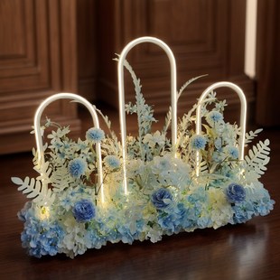 婚庆道具路引灯爱 次方铁艺灯光花架婚礼舞台婚礼氛围