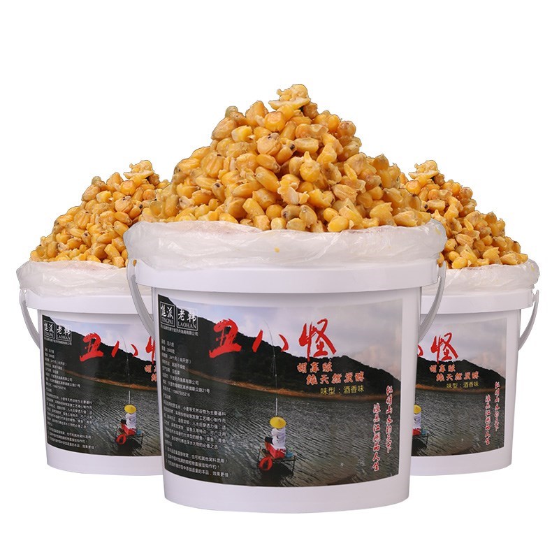 纯发酵老坛玉米打底窝料打窝料鲤鱼草鱼青鱼巨Q物黑坑野钓大物饵