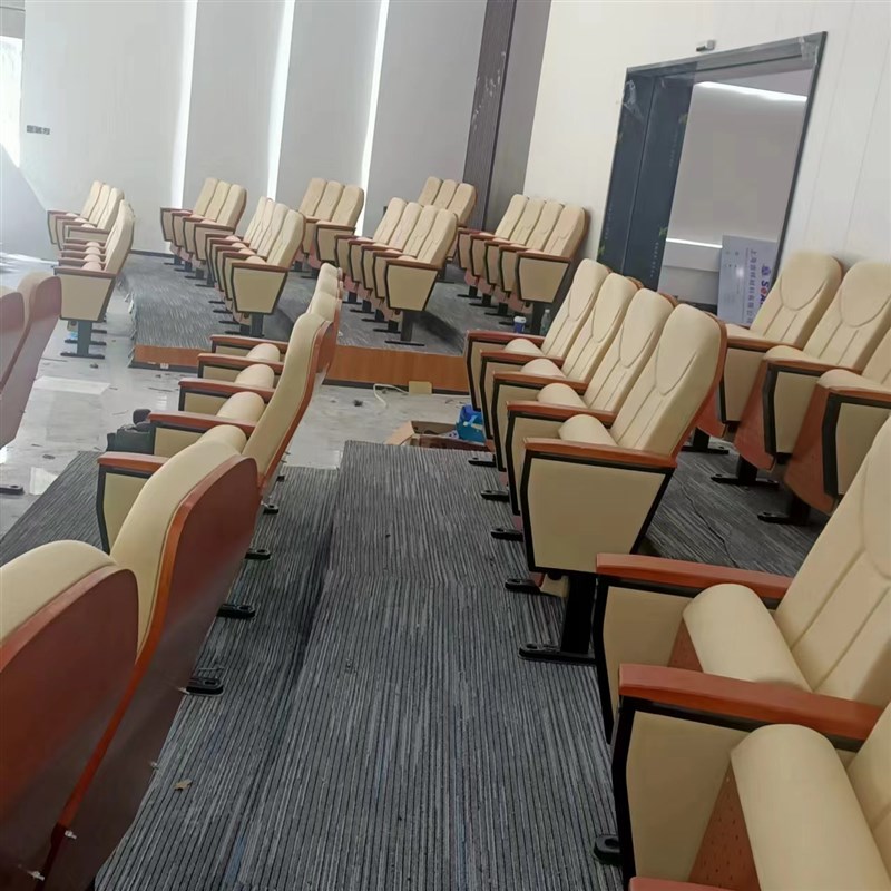 礼堂椅排椅报告厅会议室座椅带写字板阶梯教室剧院电影院排椅定制