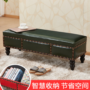 服装 凳实木试衣间储物凳更衣室长条凳子沙发凳皮箱凳床尾凳 店换鞋