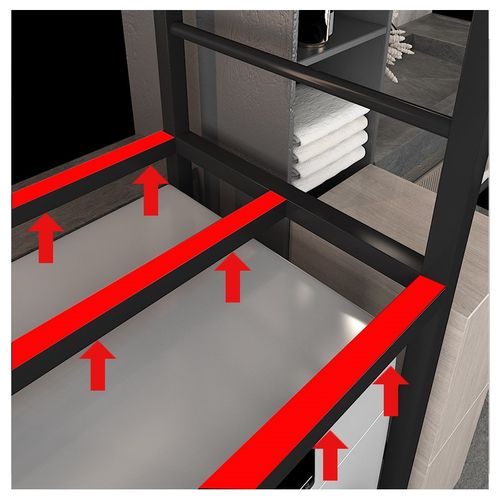 洗衣机置物架滚筒洗衣机收纳架阳台洗衣机架子滚筒洗衣机收纳架