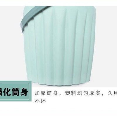 新洗脱一体拖把带桶套装多功能托地把家用墩布拖布单桶旋转头免品