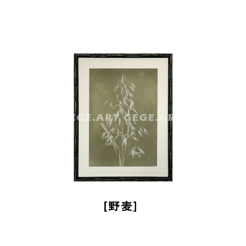 野麦】法式中国风沙发背景墙装饰画高级感新中式玄关卧室挂画