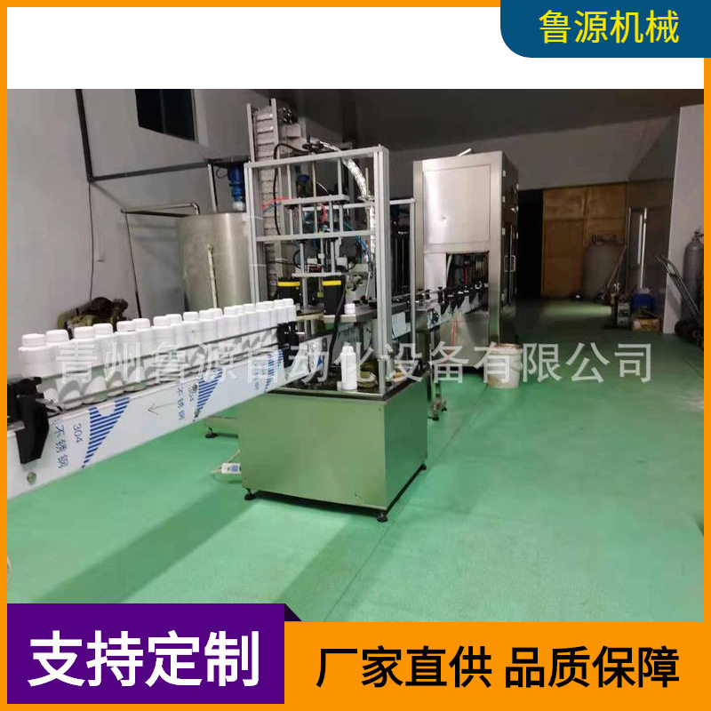青州灌装机械生产 白酒加注机 塑料小瓶灌装设备 全自动圆桶灌装