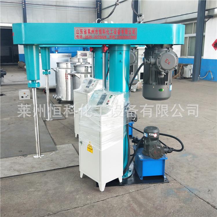 15千瓦防爆电机变频液压分散机油漆涂料生产设备分散机源头厂家