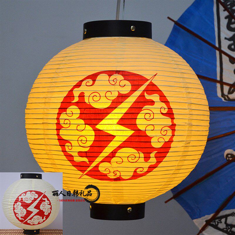 日式灯笼寿司灯笼日韩料理刺身灯笼装饰广告纸居酒屋酒店灯笼