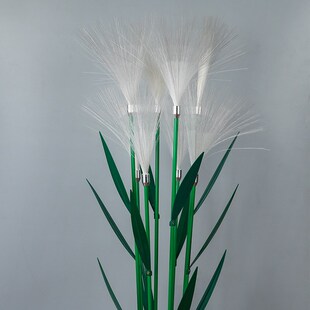 太阳能芦苇灯户外防水庭院芒草灯花园阳台装饰草坪灯