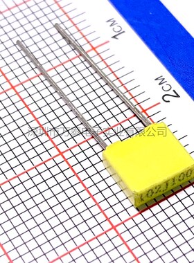 薄膜电容CL71 100V102/182/152/222/272/332/392J方块校正谐振