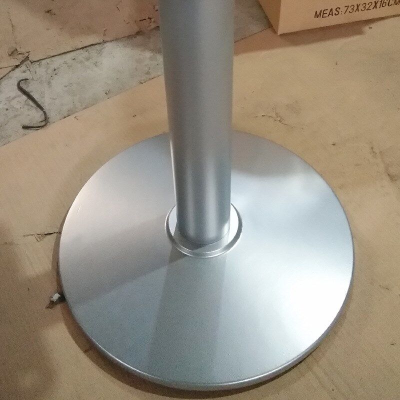 西餐厅餐台脚铸铁桌脚铁艺桌腿圆桌光头盘底座桌子腿桌架支架