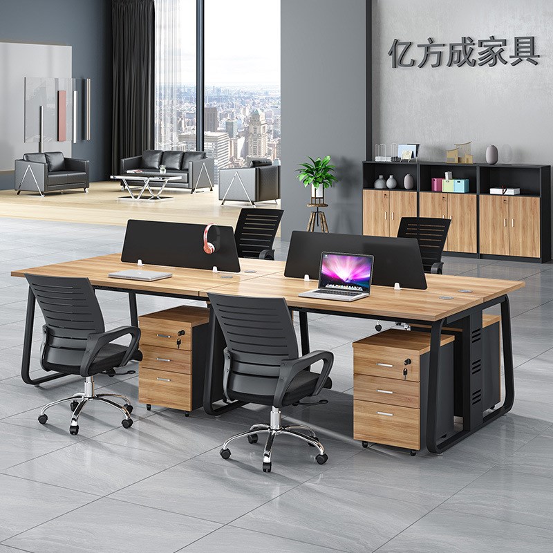办公家具屏风办公桌工作卡位职员办公桌简约现代隔断员工位电脑桌
