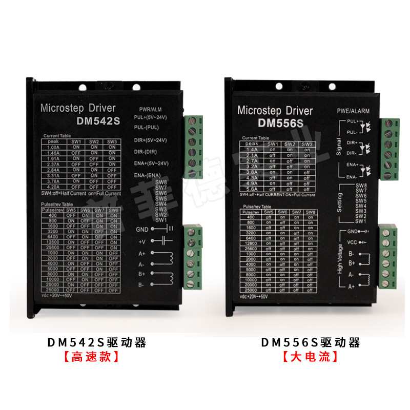 DM542S/DM556S驱动器二相5786步进电机驱动器雕刻机专用驱动控制