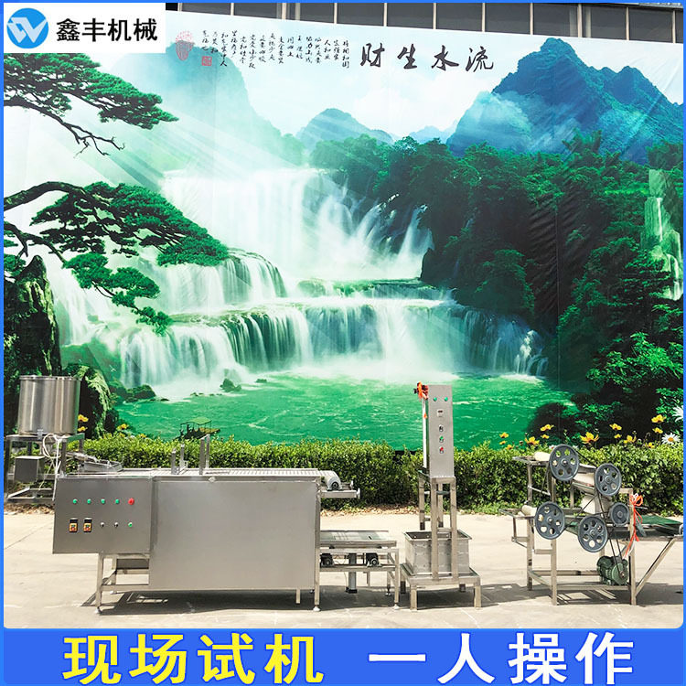 仿手工豆腐皮机价格新型豆腐皮机设备厂家技术一对一教学