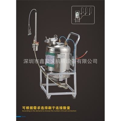 厂家供应荣志40L刷胶机 供应上胶机多功能节能不锈钢喷胶机