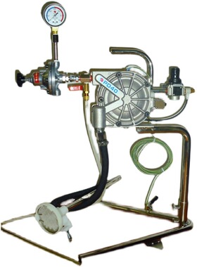 日本气动隔膜泵PD-40气动油漆泵浦ASAHI SUNAC涂料输送泵配件