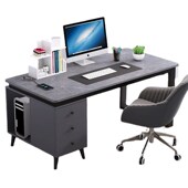 岩板电脑桌现代简约台式 家用卧室电竞桌书房办公桌轻奢学生学习桌