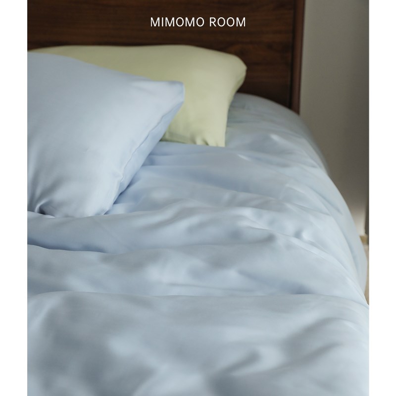 馍馍  高端60支天蓝兰精w天丝床单被套枕套夏季凉感丝滑裸睡床品