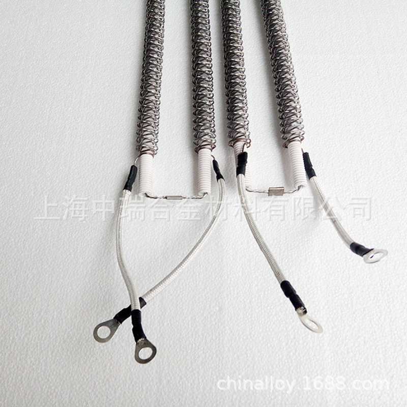 工业加热管螺旋加热管 高温箭猪式加热管发热丝陶瓷配件