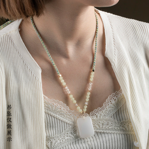 原创设计藏式手工编织项链