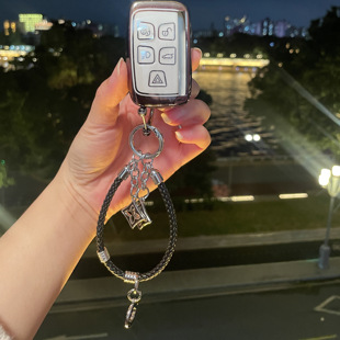 25款捷豹XFL 钥匙套跃豹徽标点缀全包防刮男女通用高档汽车壳扣