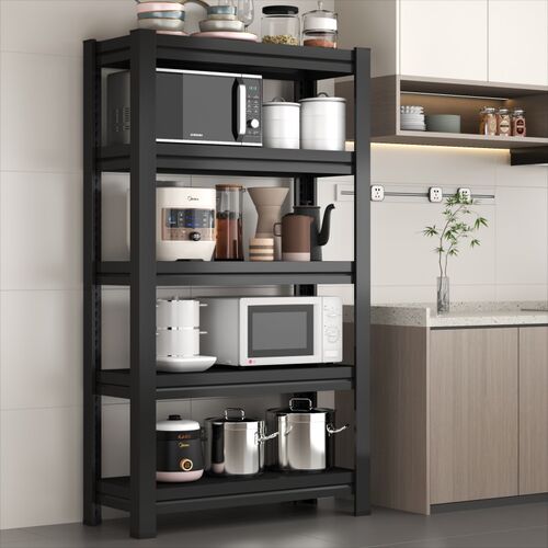 家用货架置物架多层葫芦孔仓储储物架收纳K钢质阳台地下室杂物仓