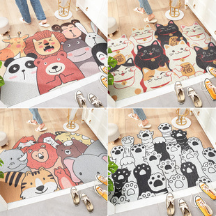 丝圈脚垫门垫可自由裁剪进户门口网红进门地毯家用门垫入户门地垫