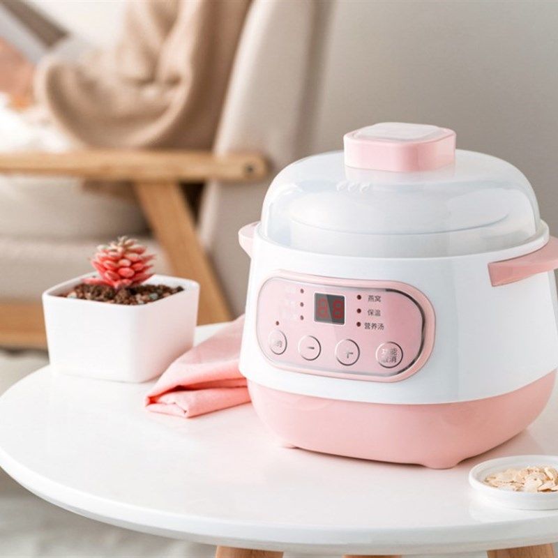 智能全自动迷你小炖盅煲粥锅隔水家用G电炖锅陶瓷电炖盅养生炖汤