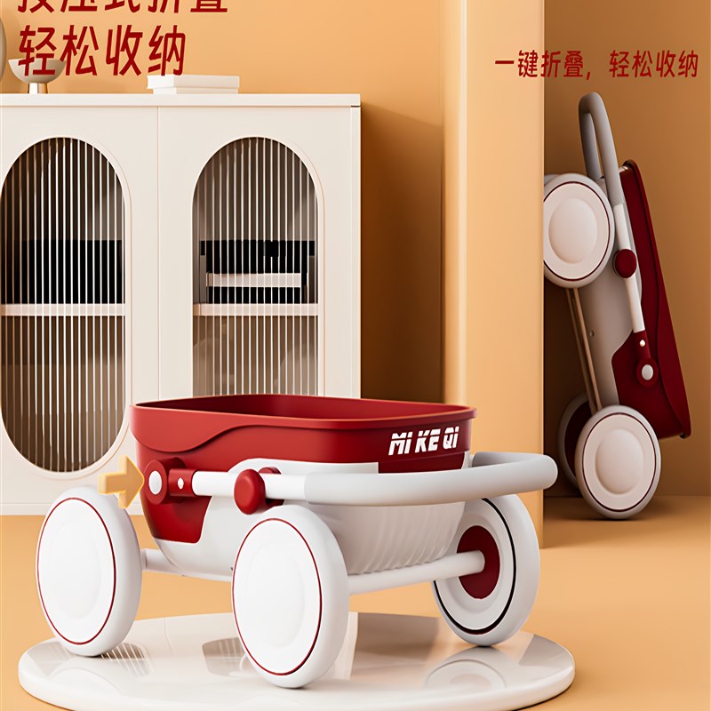 婴儿推车学步车助步车小推车多功能1-2岁宝宝周岁礼物幼儿手推