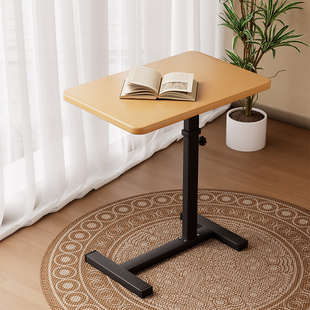 床边桌可移动升o降电脑桌客厅沙发边几折叠书桌卧室家用床上学习