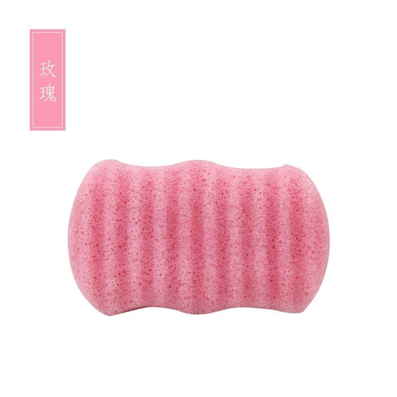 10Y天然魔芋洁肤棉沐浴海绵沐浴棉搓背搓澡巾成人婴儿洗脸洗澡清