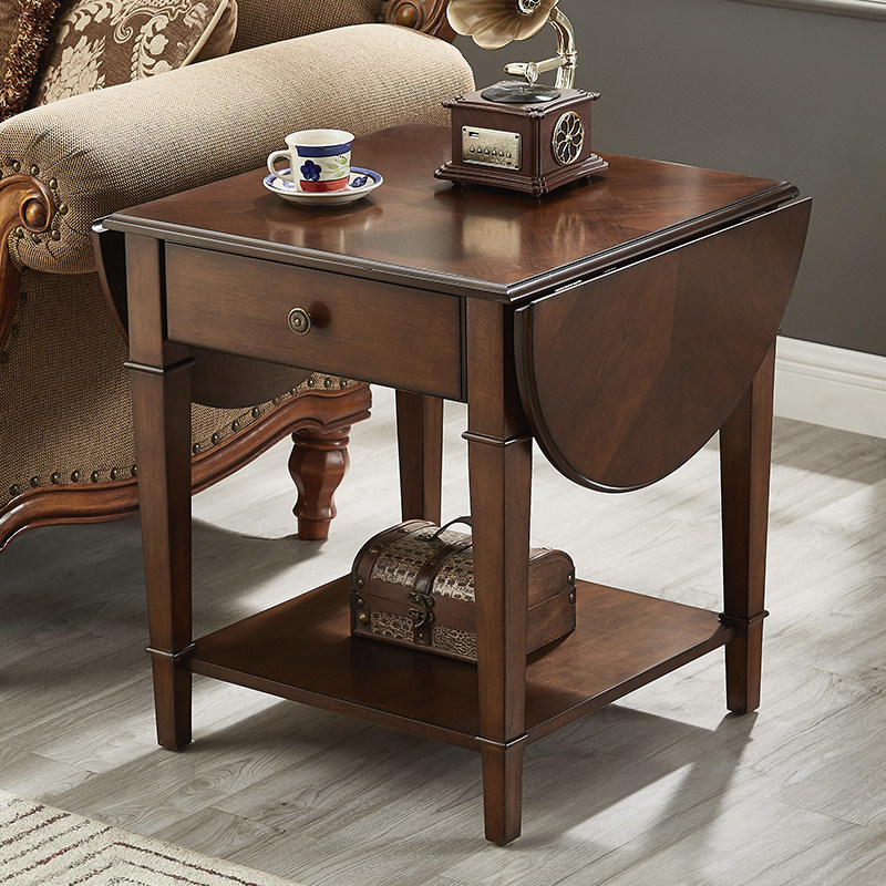 茶几可折叠桌沙发边几美式功能桌欧式角几客厅电话桌小方桌子实木,住宅家具,其它几类,淘宝优惠券,粉丝福利购,淘宝优惠卷