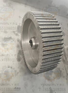 南通纵横国际 科技投资Xs6332A铣床圆弧齿形同步铝带轮 齿形带轮