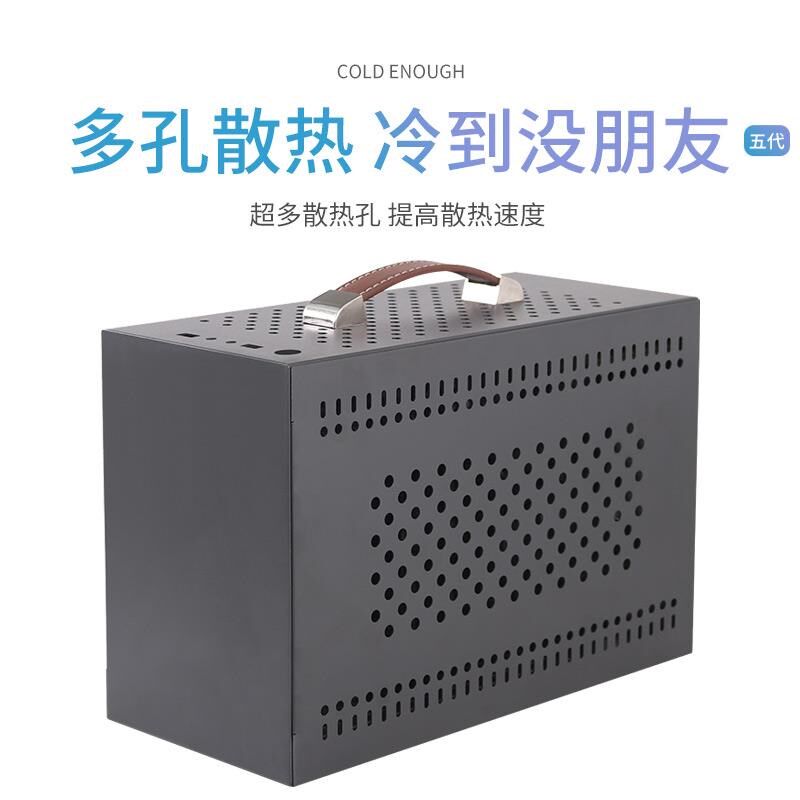 台式nas风冷itx机箱电脑机箱台式主机箱外壳家用办公便携定做迷你