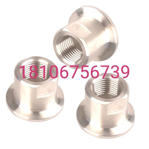 kf真空内丝304不锈钢卡盘内螺纹真空法兰内牙转接头KF16/25/40/50