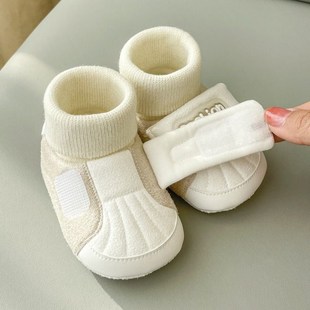 12个月宝宝鞋 新生初生男女宝宝学步春秋冬季 袜0 软底1岁3 婴儿鞋