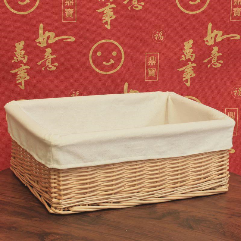 藤编  收纳筐 整理箱 储物箱 中号 田园 柳整特大码篮子定做 新款