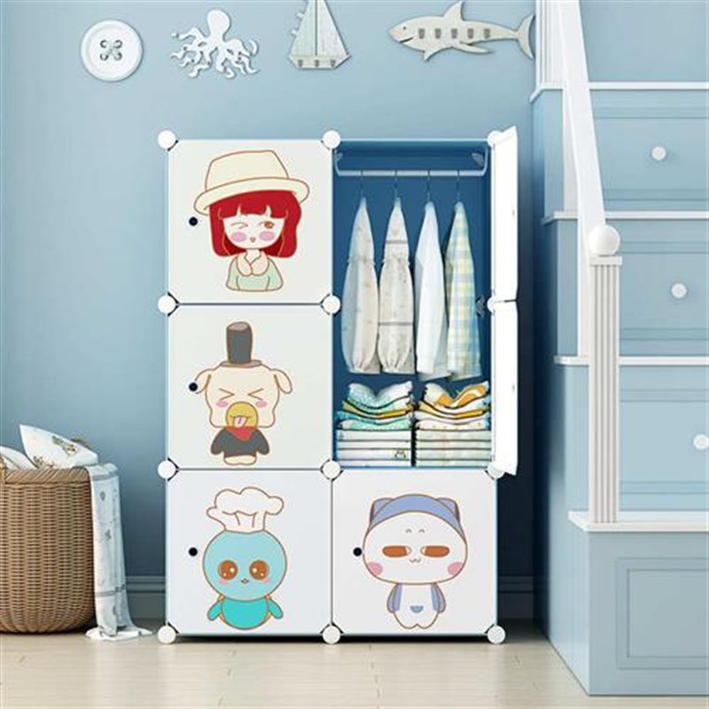 宝宝衣柜儿童衣柜收纳柜简易卧室家用小户型省空间新款2024爆款小