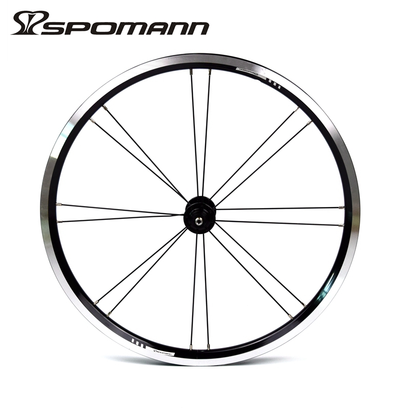 包邮新品山地自行车轮组小轮车折叠车20吋儿童车培林V刹快拆406